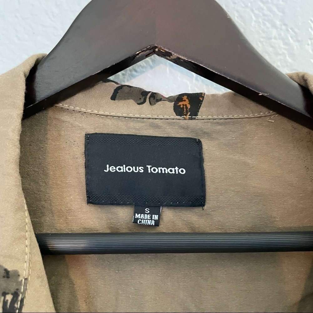 JEALOUS TOMATO Pinpoint Floral Jacket Small - Picture 8 of 10